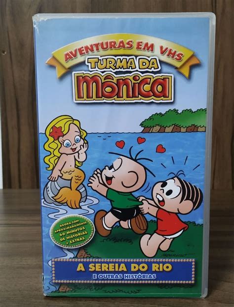 Fita Vhs Turma Da M Nica A Sereia Do Rio Filme E S Rie Vhs Usado