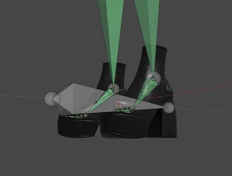 Naked Wolfe Boots D Model Rigged Cgtrader