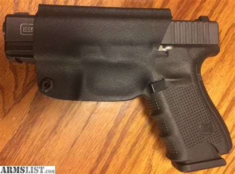 Armslist For Sale Glock 26 Appendix Iwb Holster Black Kydex