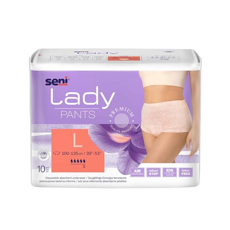 Seni Lady Bladder Control Pants For Women Light Incontinence