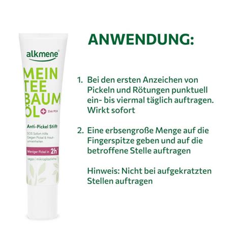 alkmene MEIN TEE BAUM ÖL Anti Pickel Stift Tupfer 15 ml online kaufen