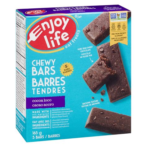 Enjoy Life Chewy Bars Cocoa Loco 5 Bars 165 g | Powell's Supermarkets
