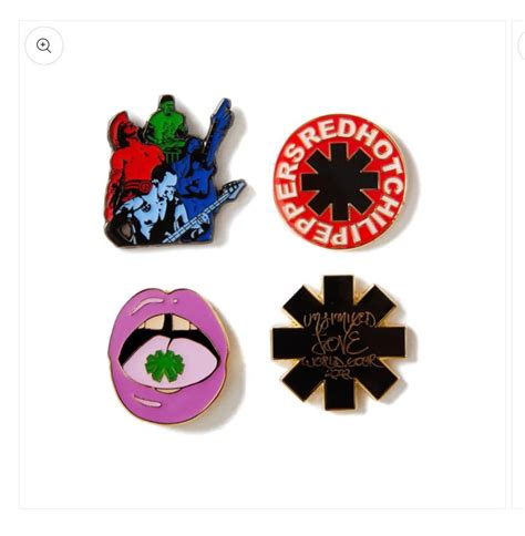 代購代標第一品牌樂淘letaoRed Hot Chili Peppers ピンバッジ ピンズ レッドホットチリペッパーズ レッチリ unlimited love world tour