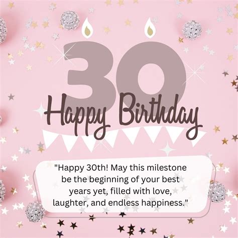 450 Heartfelt Happy 30th Birthday Wishes Quotes And Captions 2024