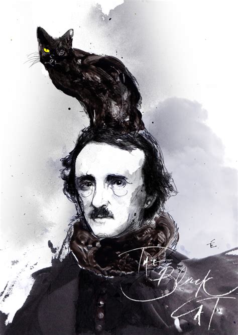 Edgar Allan Poe - The Black Cat on Behance