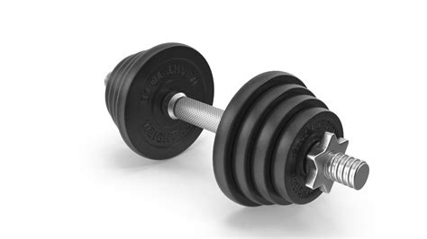 Dumbbell 3D - TurboSquid 2105314 