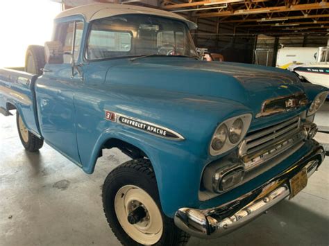 1959 Chevy Apache Jesse James Truck Napco Miller Welder For Sale