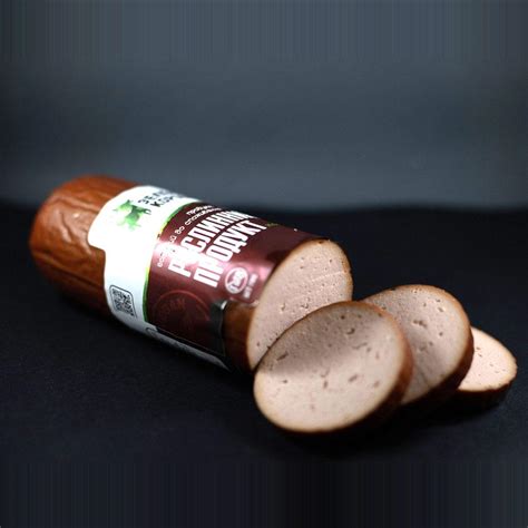 Рослинна ковбаса із соєвих бобів якісна для веганів, 250 г, Зелена ...