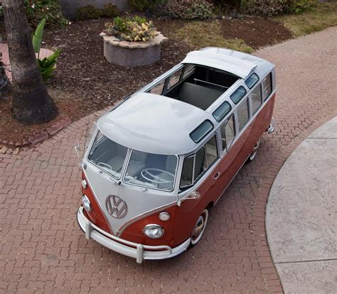 This Volkswagen Type 2 Sunroof Deluxe 21 Window Samba Is The Real Deal