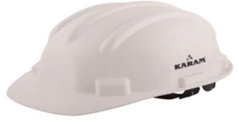 Karam Safety Helmets White Standard 330 At Rs 180 Piece In Bengaluru