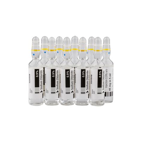 Hameln Pharmaceuticals Sodium Chloride (Saline) 0.9% 5ml Ampoule 10pk