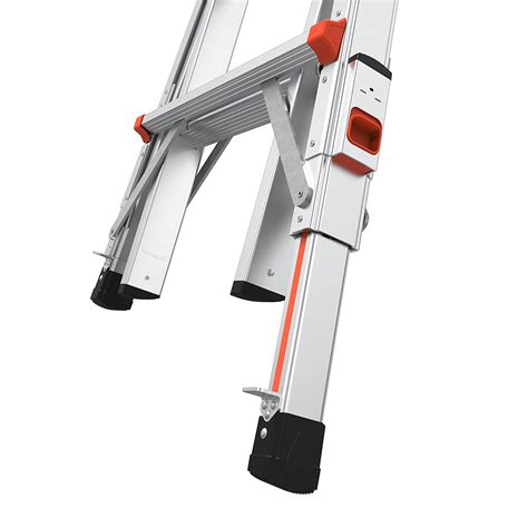 Little Giant Ladders Velocity With Wheels M17 17 Ft Multi Position Ladder Ratchet™ Leg