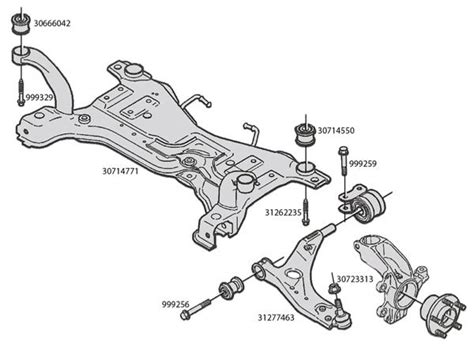 Volvo S60 Suspension Diagram