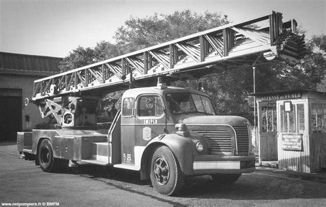 Les échelles Magirus sur châssis Berliet GLC GLR inventaire netpompiers