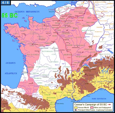 brutal history  romans  gaul