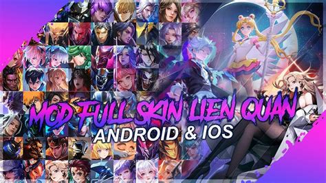 Mod Full Skin Li N Qu N V Full Skin Hot Pick M A Ios Android Hz Comeback Youtube