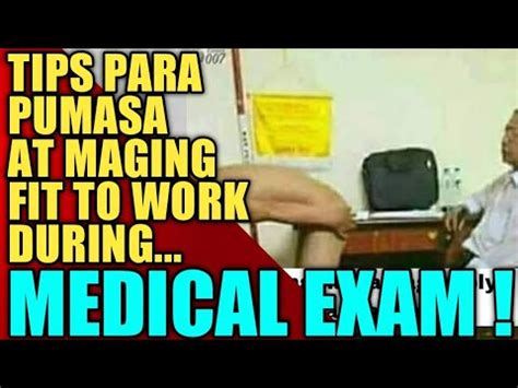 Tips Para Pumasa Sa Medical Exam Papuntang Taiwan Rams Diary Youtube