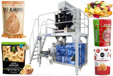 Automatic Dry Granule Flaky Material Weighing Doypack Packing Machine