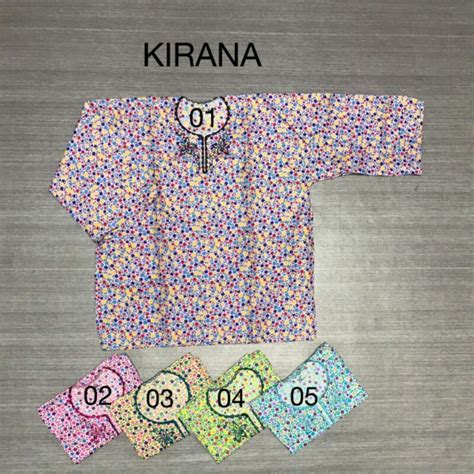 Baju Kedah Klasik Opah Cotton Mix Product Code KIRANA Shopee