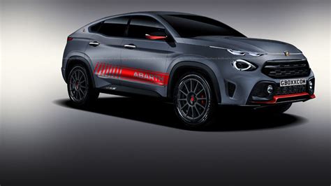 Fiat Fastback il Suv coupé anche in versione Abarth I rendering