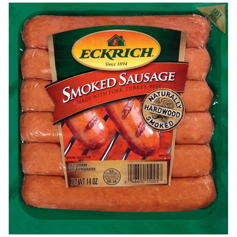 Eckrich Smoked Sausage Links Oz Shipt