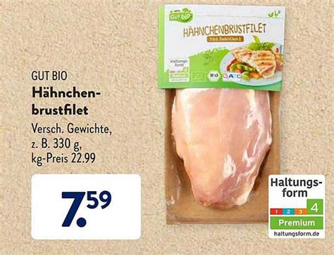 Gut Bio Hähnchen Brustfilet Angebot bei ALDI SÜD 1Prospekte de