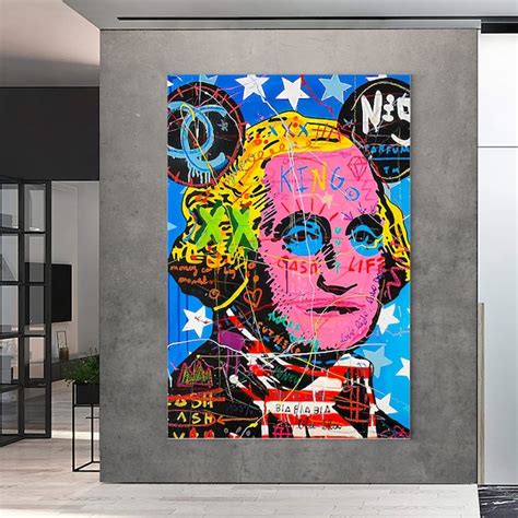 George Washington Pop Art Etsy