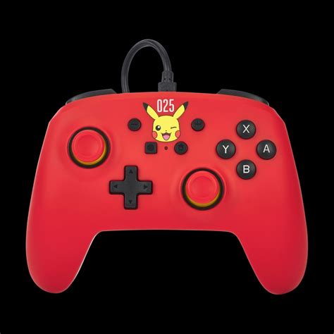 Powera Wired Controller For Nintendo Switch Laughing Pikachu