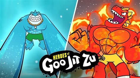 Heroes Of Goo Jit Zu And GooZonians By Dinorex50 On, 48% OFF