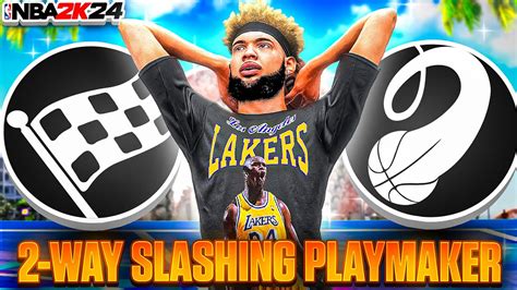 This 6 6 2 WAY SLASHING PLAYMAKER BUILD Has BROKEN NBA 2K24 BEST 6