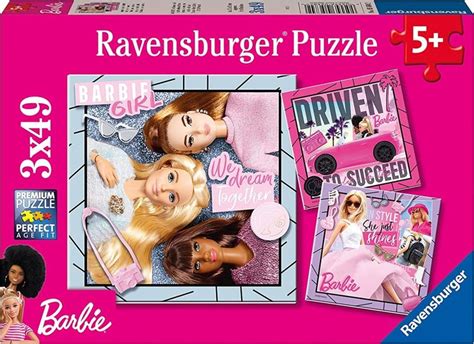 Ravensburger Barbie Puslespill X Brikker Barbie Girl