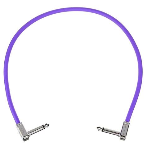 Ernie Ball Flat Patch Cable 18 Purple Musikhaus Thomann