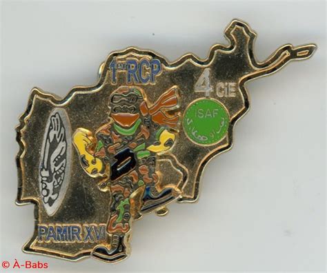 Insigne Opération PAMIR Pamir XVI 1 R C P Militaria Medals