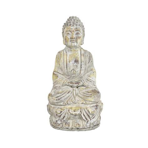 Bungalow Rose Sitting Buddha Garden Statue | Wayfair