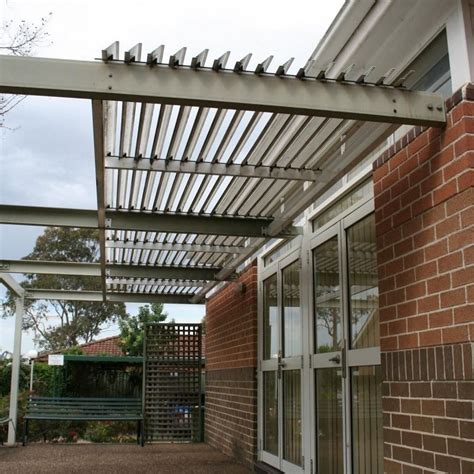 Premium Fixed Aluminium Louvre Screen Shade Factor