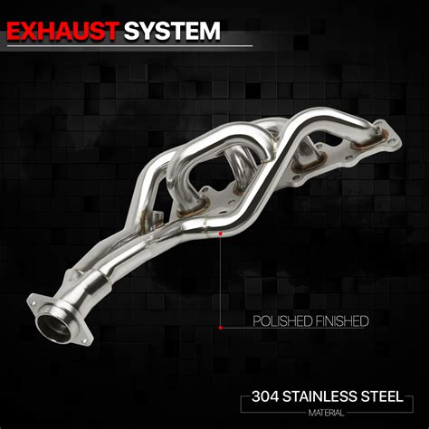 Ss Exhaust Header Manifold For 95 06 Mercedes W202w203 M111 I4 C220