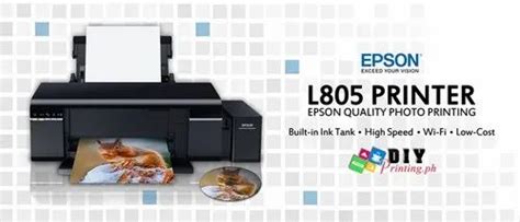 Inkjet Card Printer Epson L 805, Maximum Paper Size: A4 at Rs 18999/piece in New Delhi