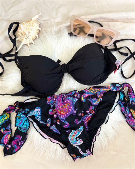 Paisley Bikini Set Women S Fashion Swimwear Bikinis Swimsuits On Carousell