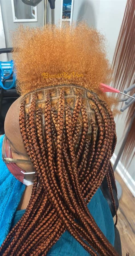 Fabulous Box Braids Protective Styles On Natural Hair With Full