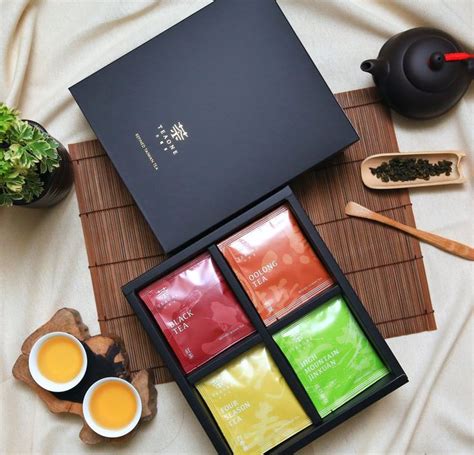 【teaone I 原葉茶包禮盒】四款台灣茶品、最佳茶葉伴手禮 設計館 Teaone 精緻烘焙台灣茶葉 茶葉漢方茶水果茶 Pinkoi