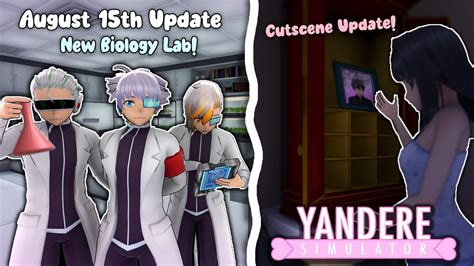 New Biology Lab August 15th Update Yandere Simulator Youtube