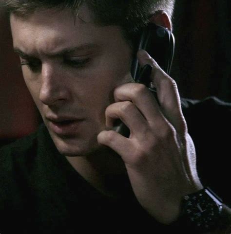 Pin By Nancy Ristow On Dean With A Phone Supernatural Dean Dean