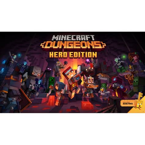Minecraft Dungeons - Hero Edition (Ключ активации Microsoft) - Купить в ...
