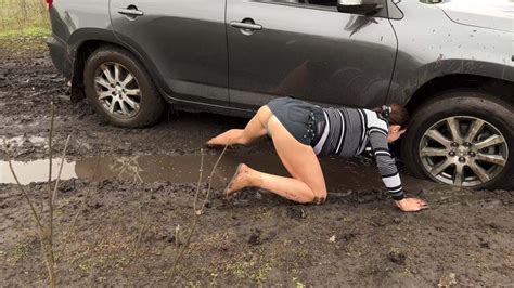 Vika Hard Stuck In The Mud All In The Dirt Min Pedal Pumping