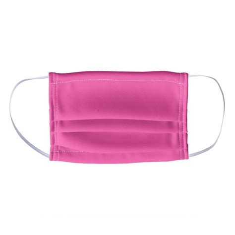 Hot Pink Solid 1-Ply Reusable Face Mask Covering, Kids - Walmart.com