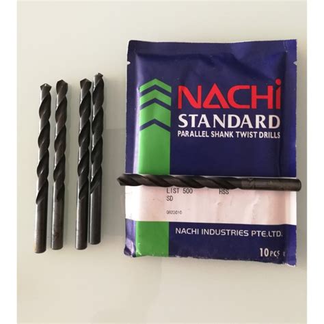 Jual Nachi Mata Bor Besi Hss Nachi Sd Nachi Straight Drill Mm Mm