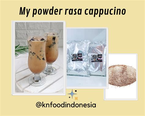 Bubuk Cappucino Cincau Bubuk Cappucino Cappucino Powder 1Kg