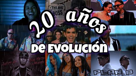 Historia 20 Años de EVOLUCIÓN del reggaetón 2002 2023 Mix