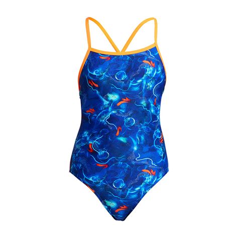 Funkita Fyto Flares Girls Tie Me Tight One Piece Aqua Swim Supplies