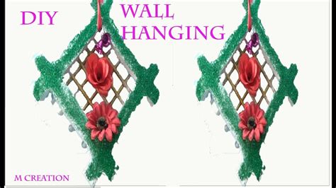 How To Make Easy Thermocol Wall Hanging YouTube